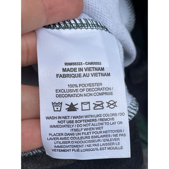 Nike Rebel Camo Dri-fit Crop Jersey Sweatshirt Camouflage Women’s Size XL - Picture 9 of 10